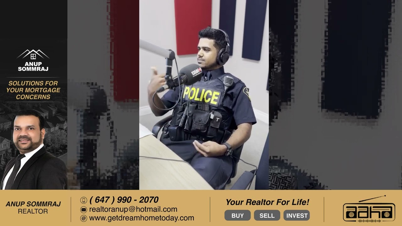 Ontario Provincial Police Officer Vishnu Sankarankutty on Aaha Radio