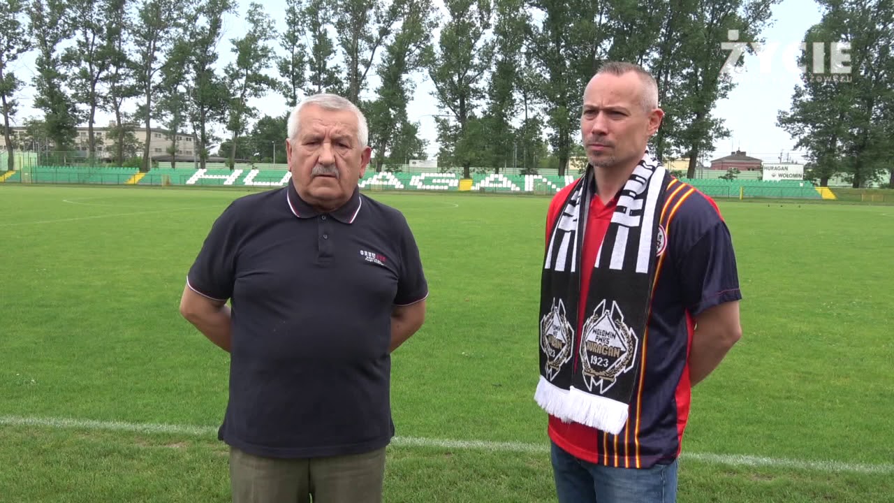 Jerzy Turek i Piotr Sikorski o projekcie Kryta trybuna na stadionie w Wołominie