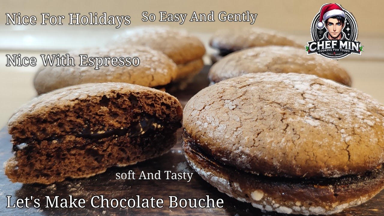 How To Make Special sweet Chocolate Bouche, So Soft And Tasty.