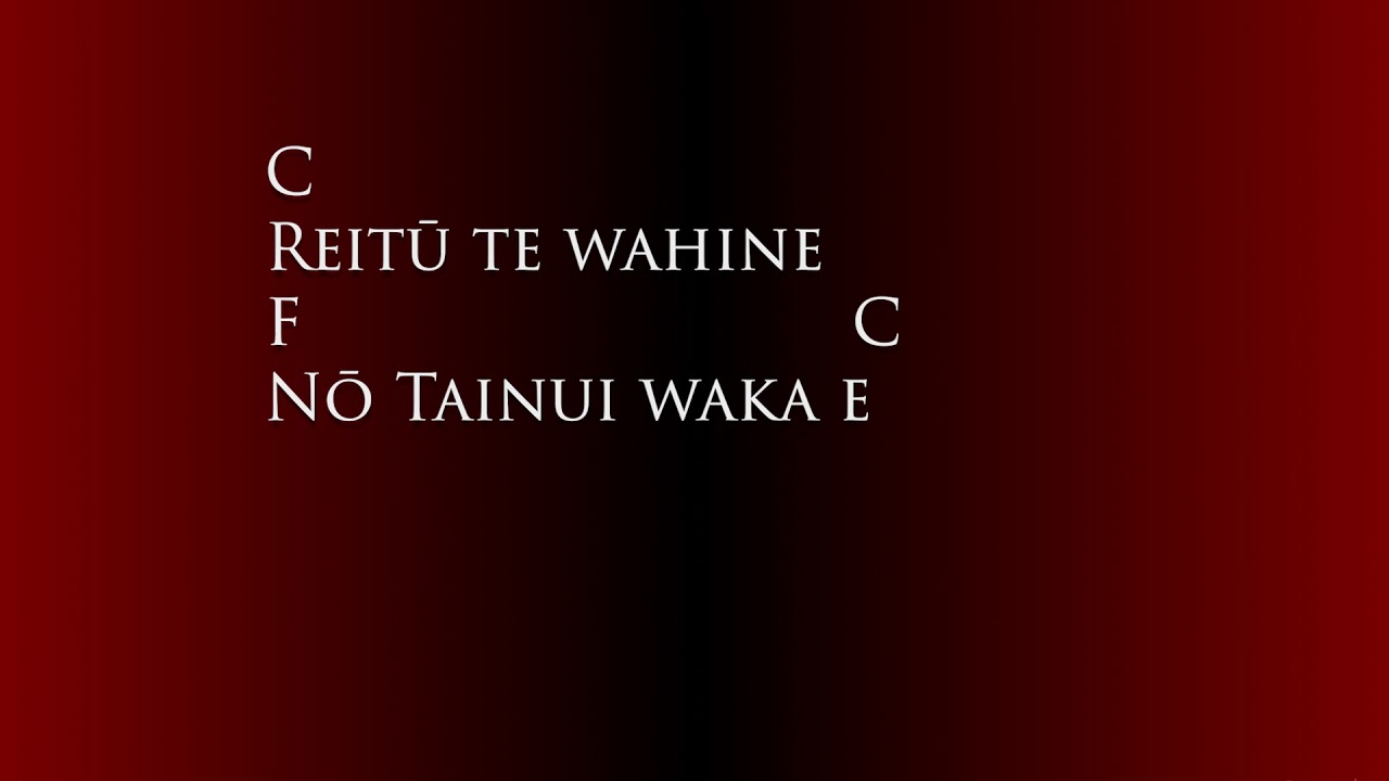 Rerenga Wairua Lyrics and Chords