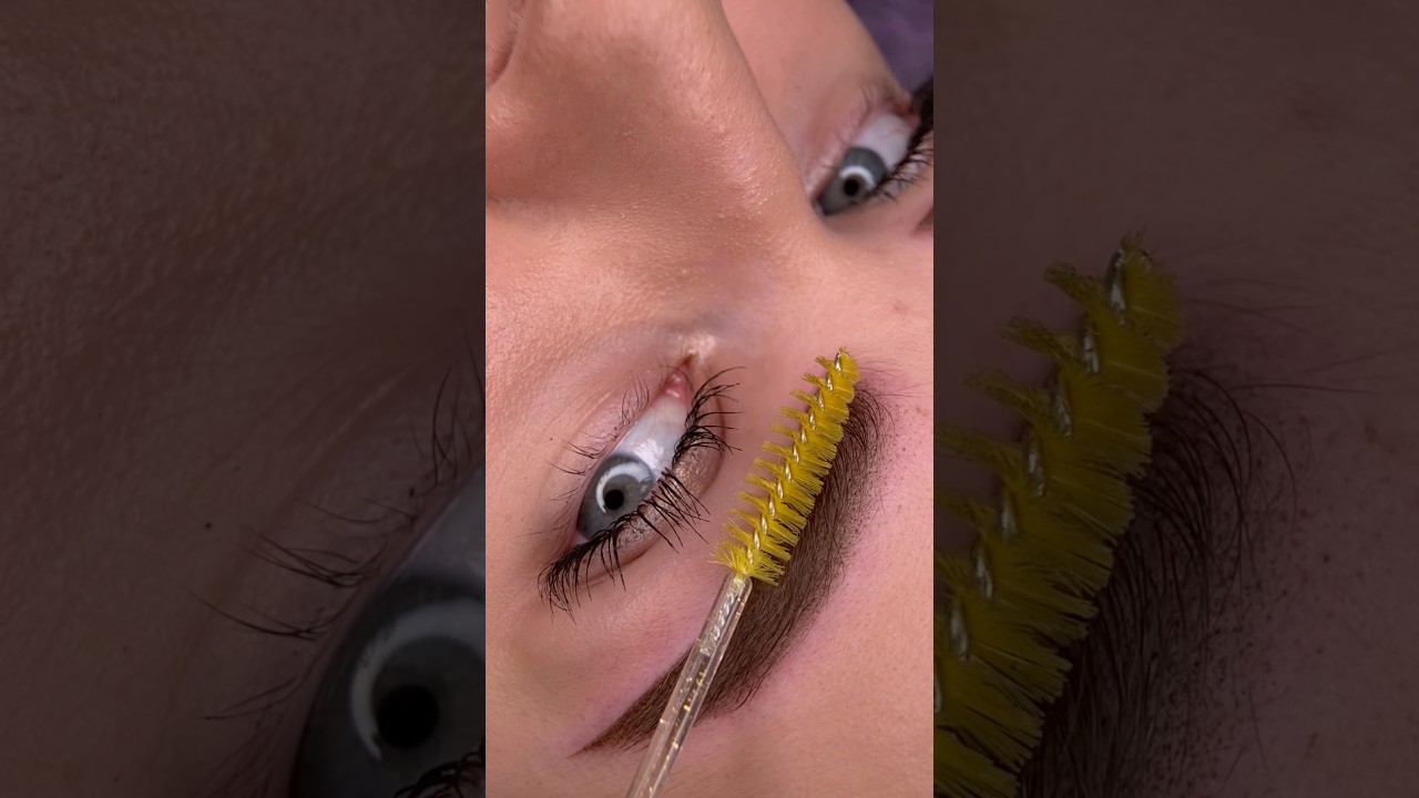 WATCH CLOSE: Correct Depth = Perfect Healed Brows  #shorts #youtubeshorts #beautyshorts