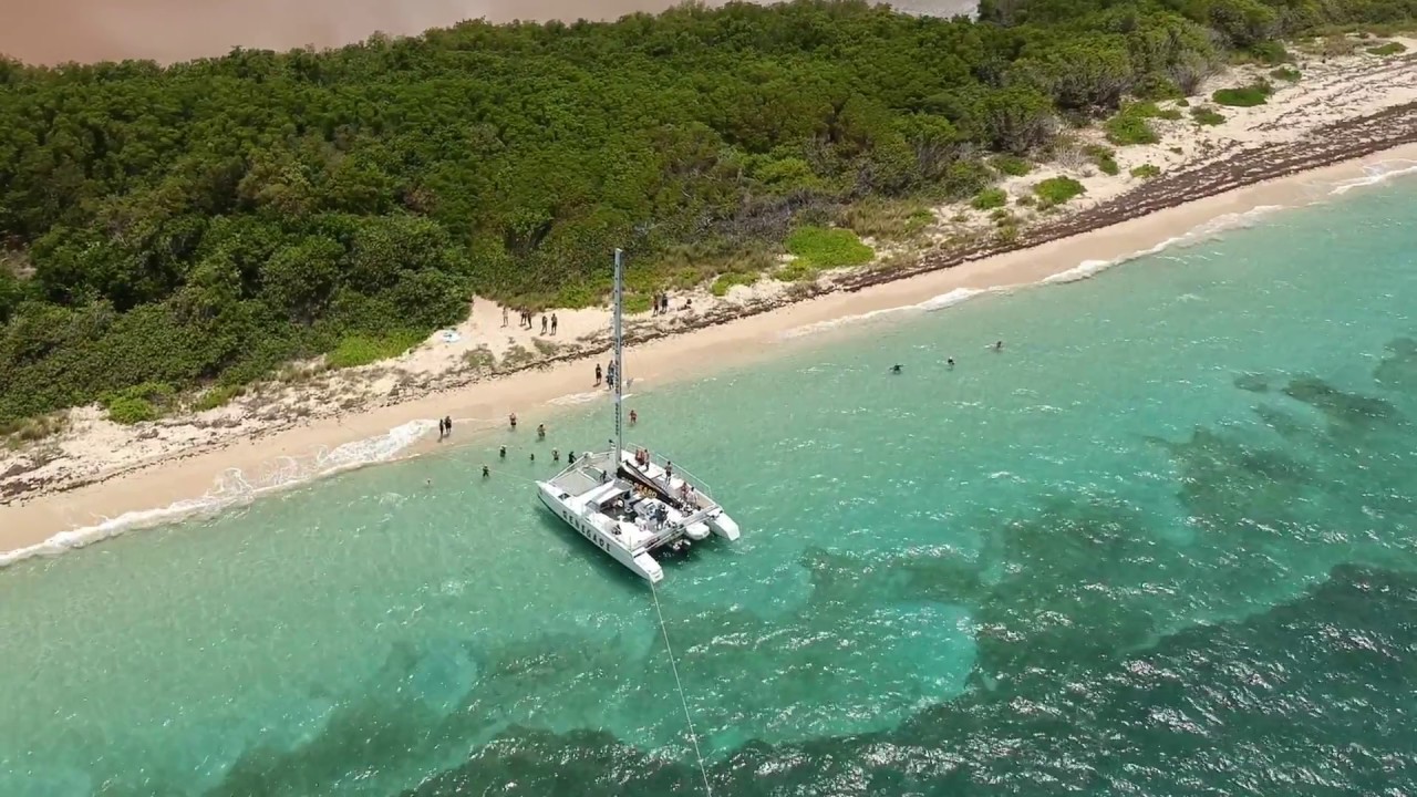DJI Spark in St. Croix #4 - Big Beards sailing tour