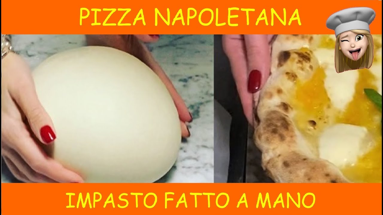PIZZA NAPOLETANA IMPASTO A MANO DIRETTO 24h AD ALTA IDRATAZIONE