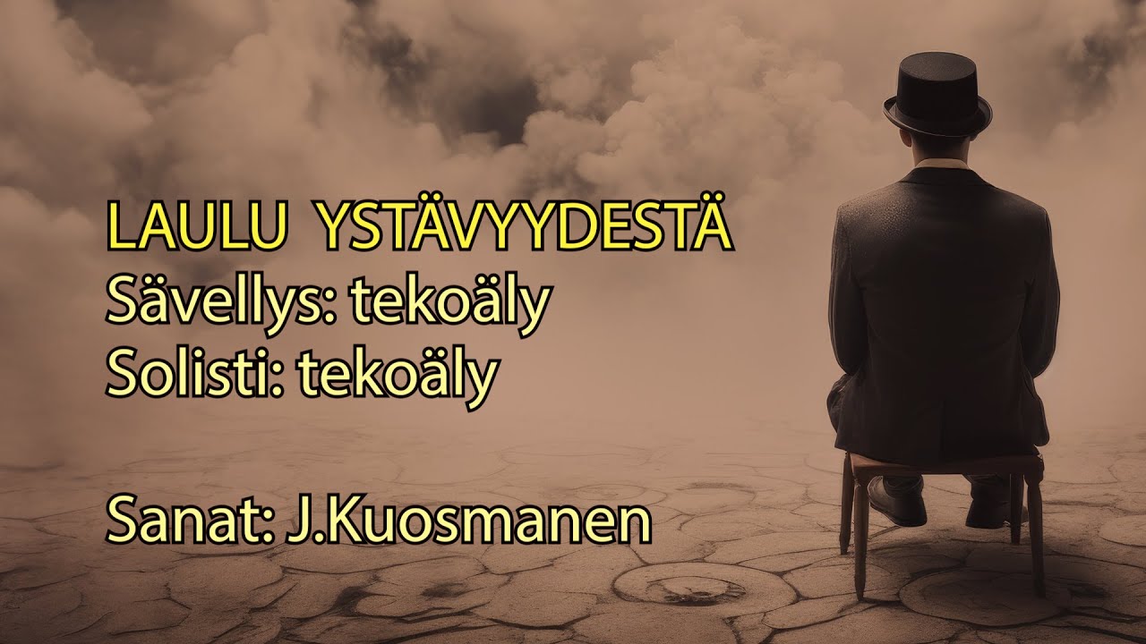 Laulu ystävyydestä - tekoälyn säveltämä biisi