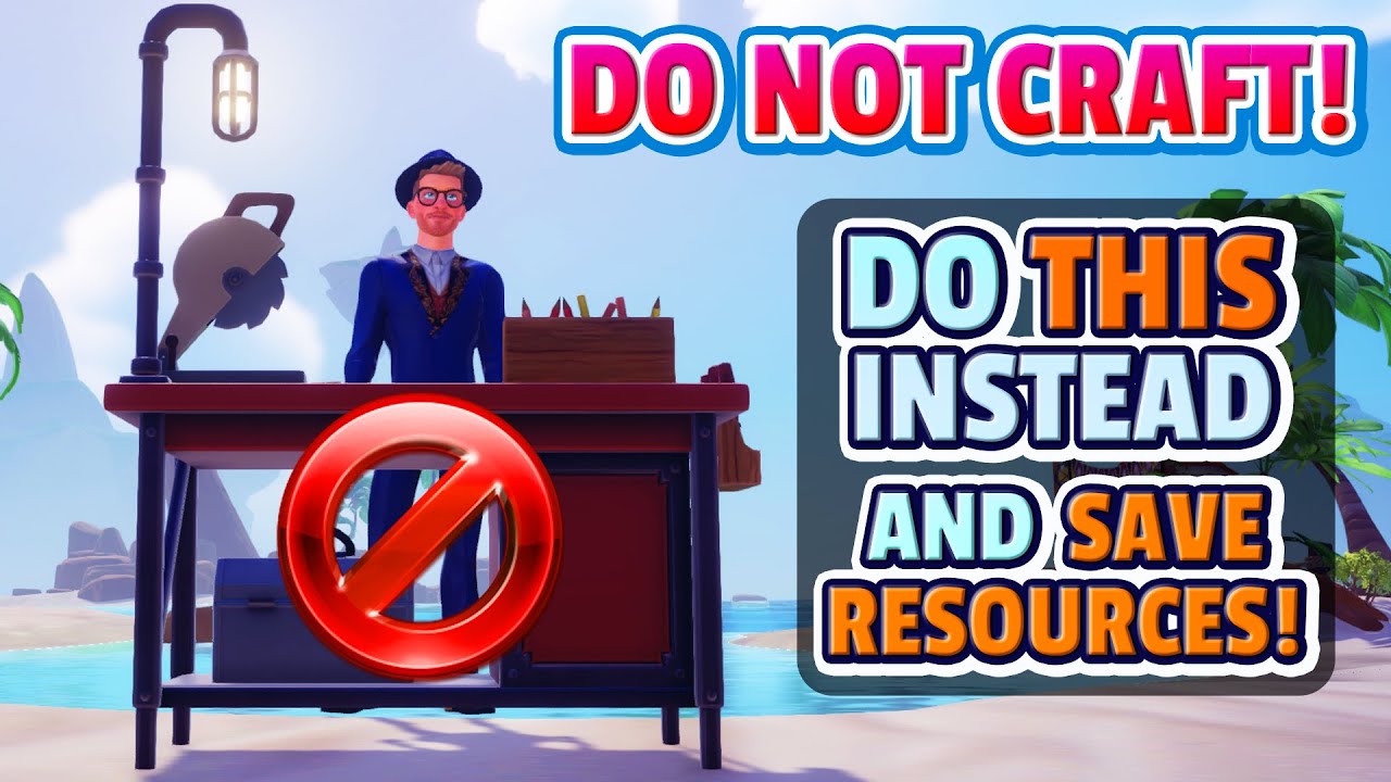 DISNEY Dreamlight Valley. STOP CRAFTING! There is a BETTER WAY to Get Items. How to Save Resources.