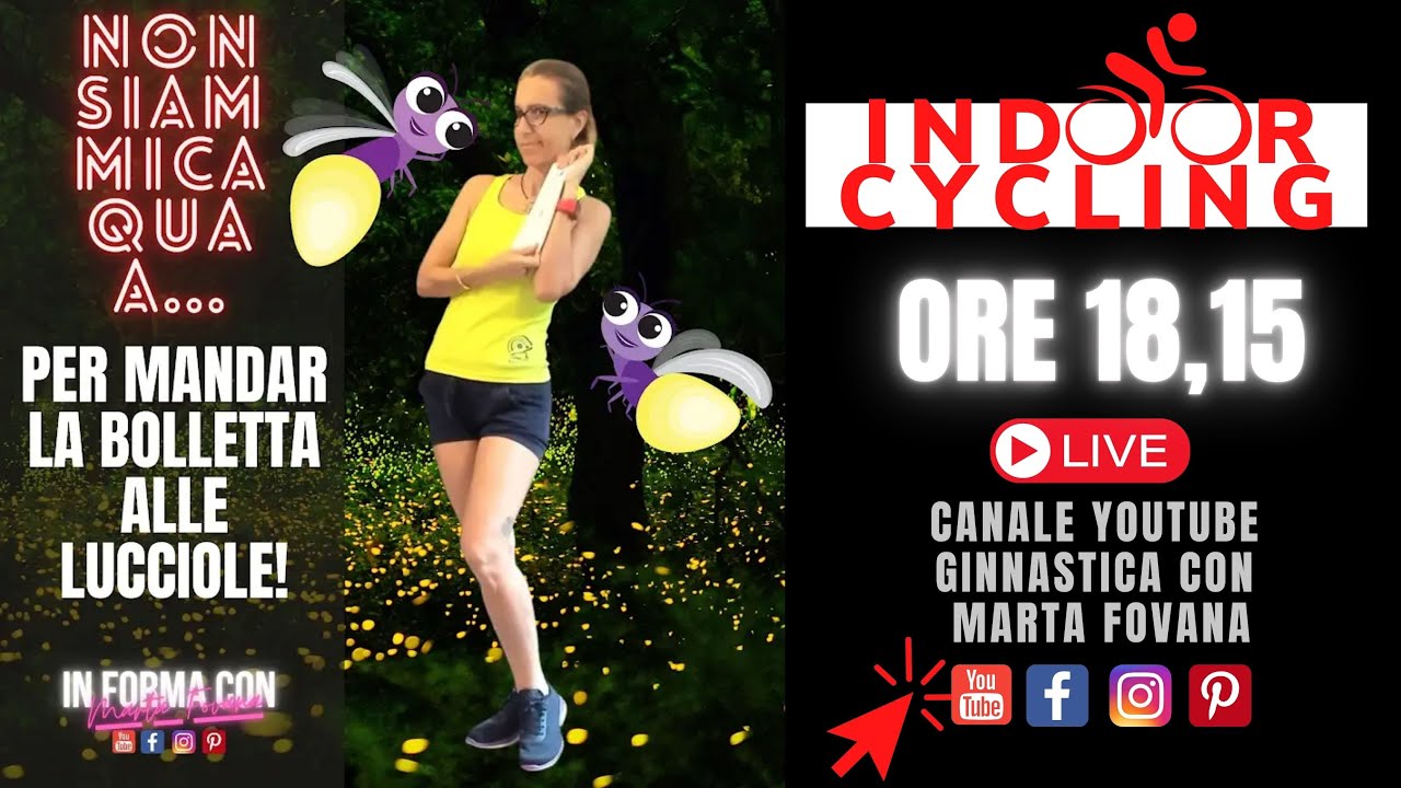 Indoor Cycling Live: HIIT // Allenamento per Ciclismo - Lezione Spinning  56