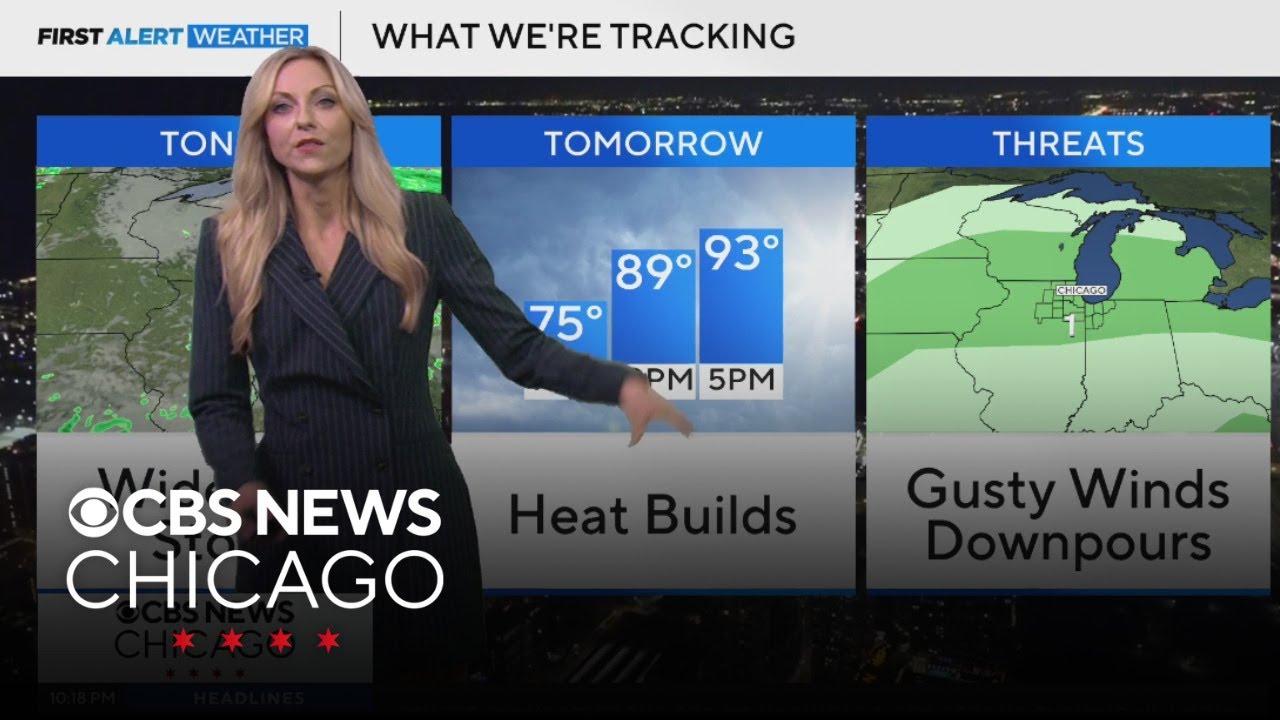 Heat builds again in Chicago on Thursday