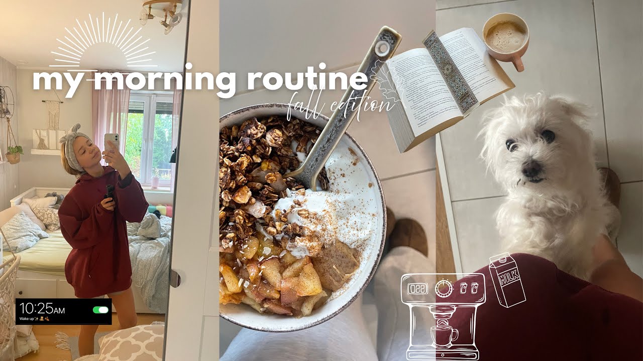 My morning routine🍂⛅️ | fall | cozy & realistic 
