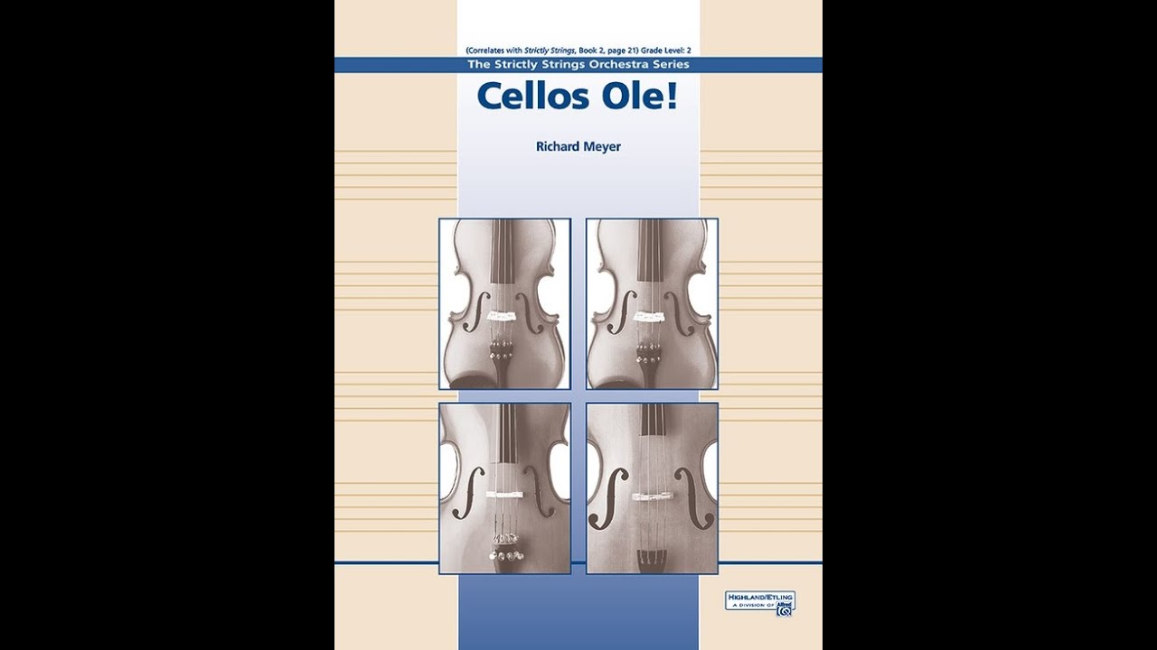 Cellos Ole! by Richard Meyer Orchestra - Score and Sound