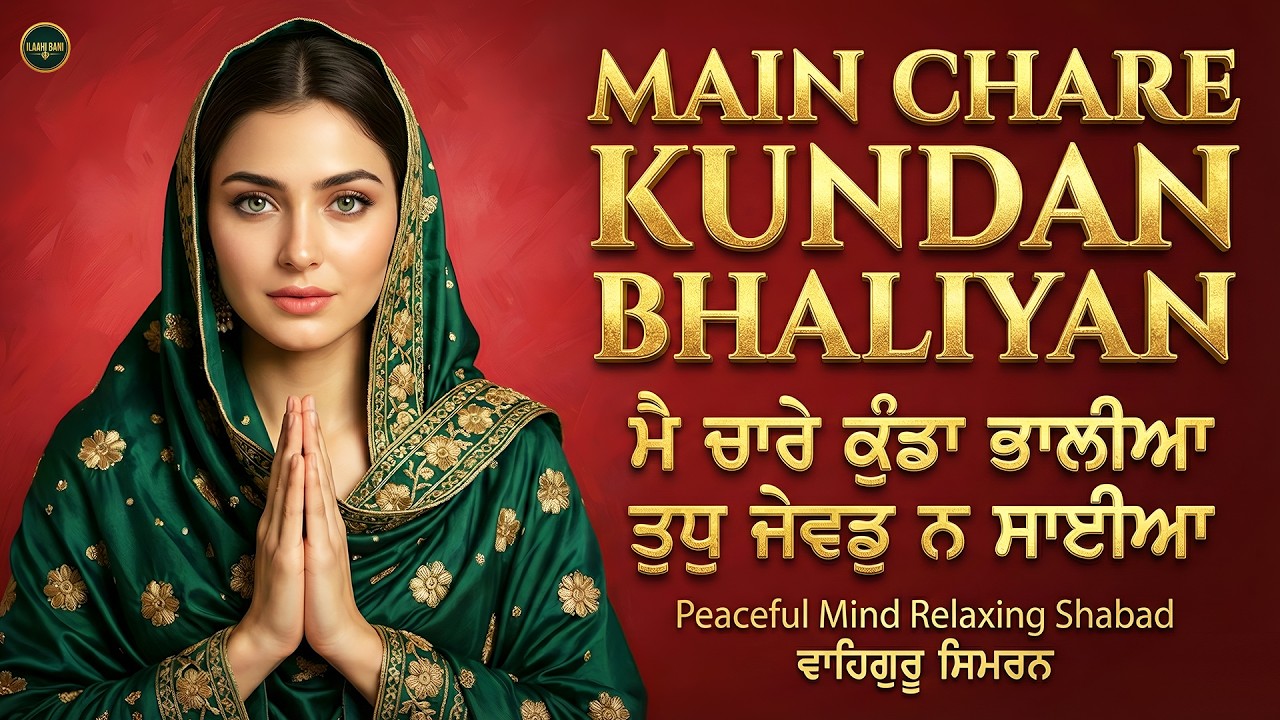 Main Chare Kundan Bhaliyan I ਮੈ ਚਾਰੇ ਕੁੰਡਾ ਭਾਲੀਆ I Waheguru Simran I Gurbani I Satnam Waheguru