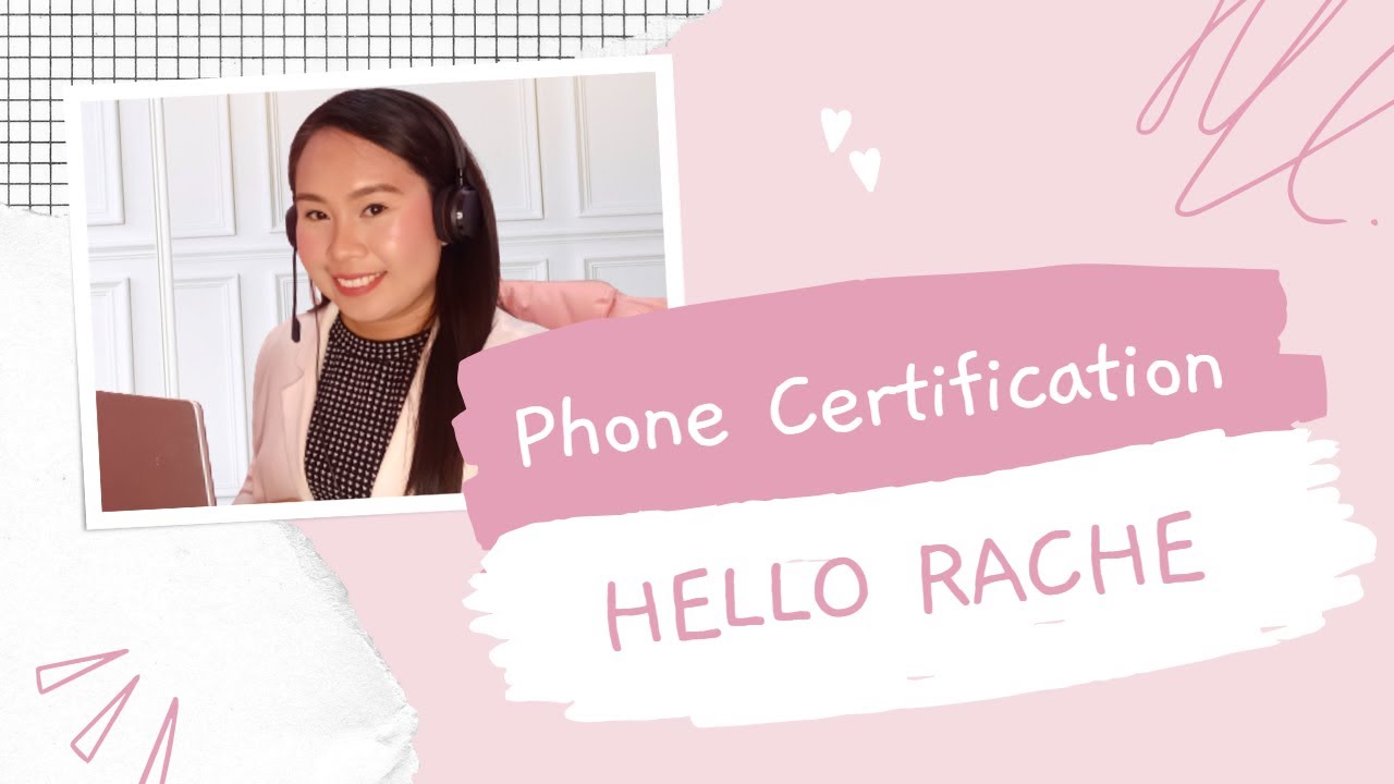 phone certification of hello rache - batch 81 | healthcare virtual assistant