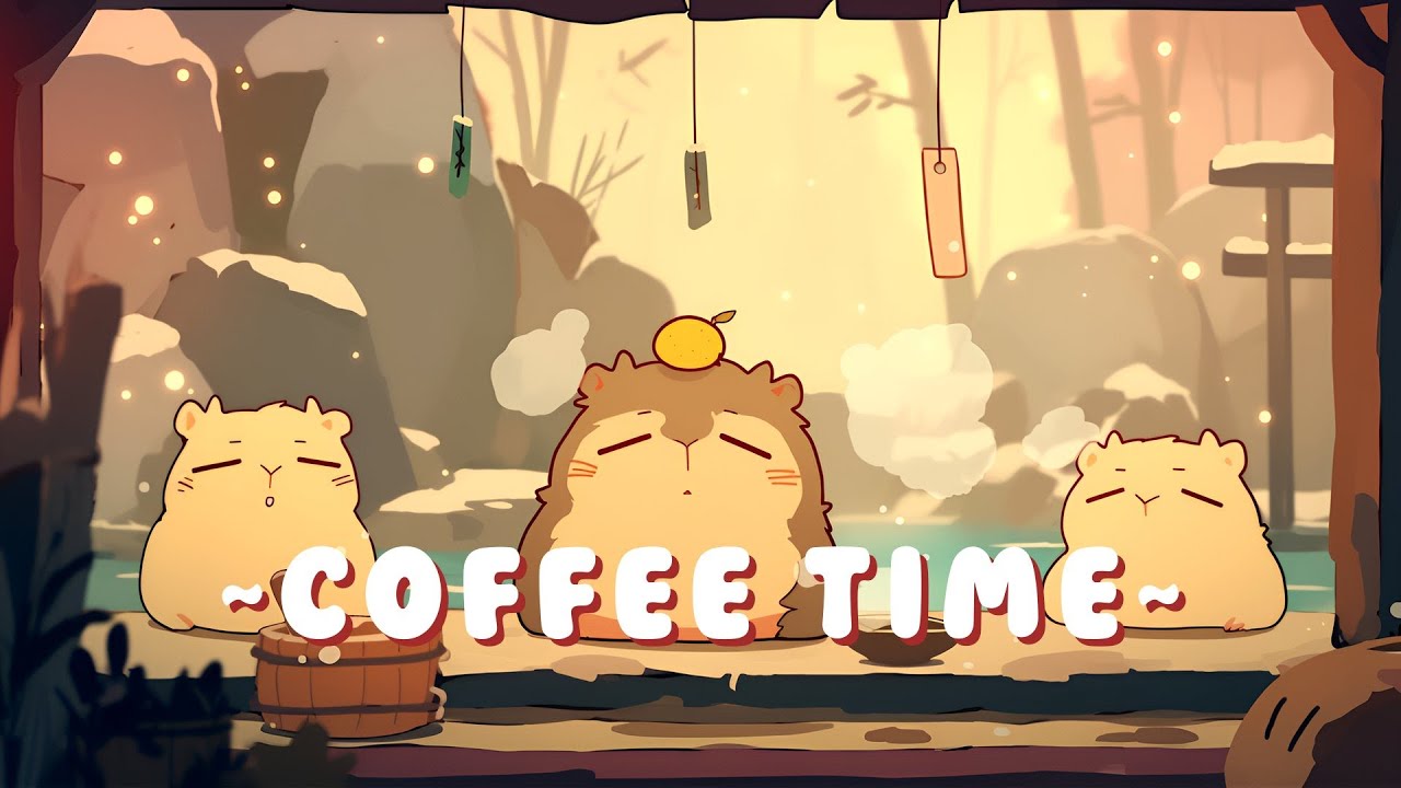 [Extended Mix] Capybara Lofi Collection | Cozy Beats for Relaxation 🦫 🎮 ☕ | Continuous Mix