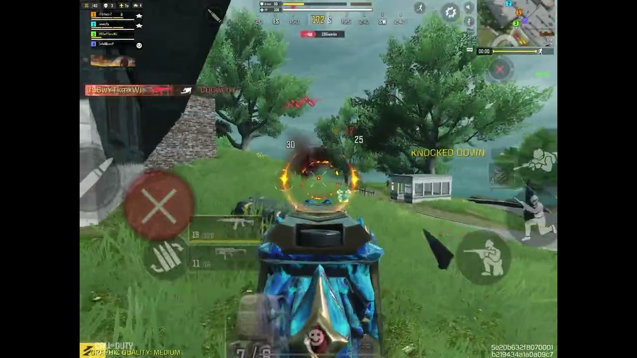 No aim here 😫💥👋🦍#callofdutymobile #codm #mandown #bloopers 