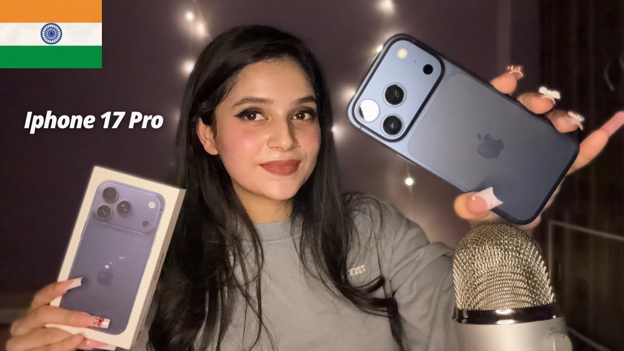 ASMR iphone 17 Pro Unboxing📱(Relaxing & Satisfying) | Hindi Asmr