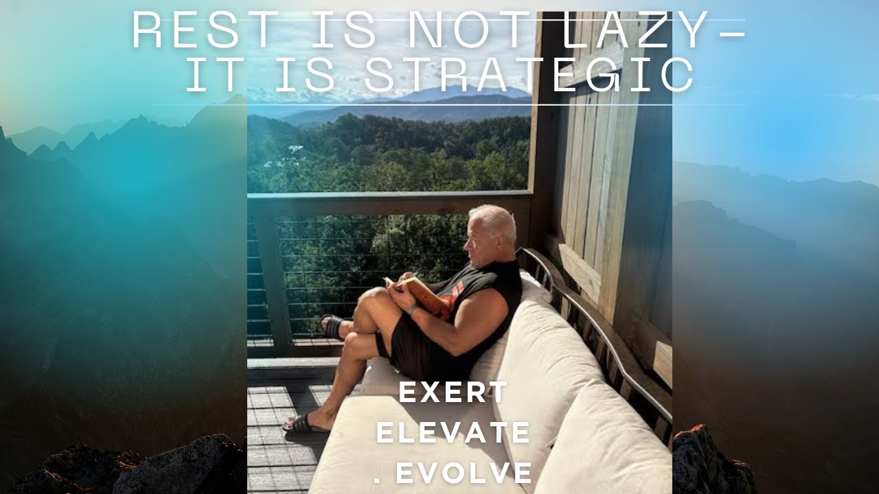 Rest Is Not Lazy -- it is Strategic