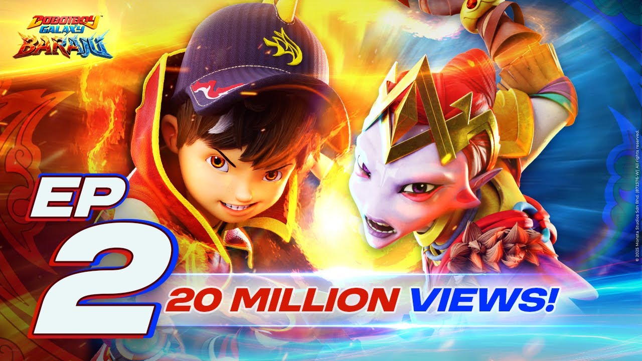 EP02 - BoBoiBoy Galaxy Baraju | Di Sebalik Api Sengketa