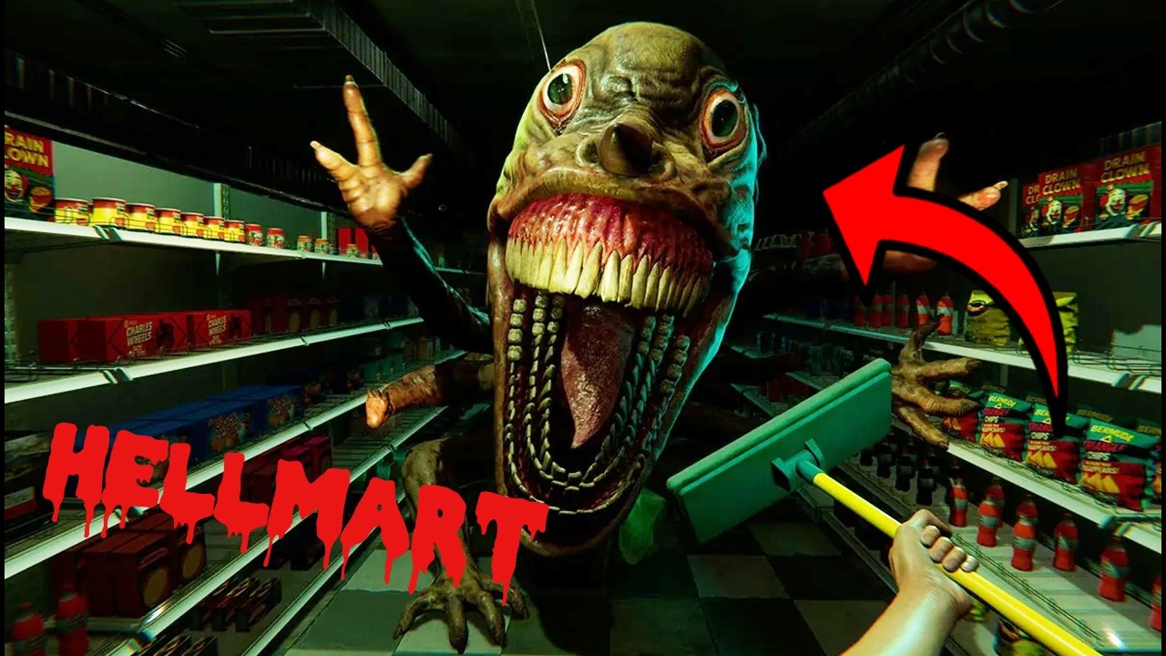 QUESTO SUPERMERCATO È SUPER INQUIETANTE DI NOTTE - Hellmart