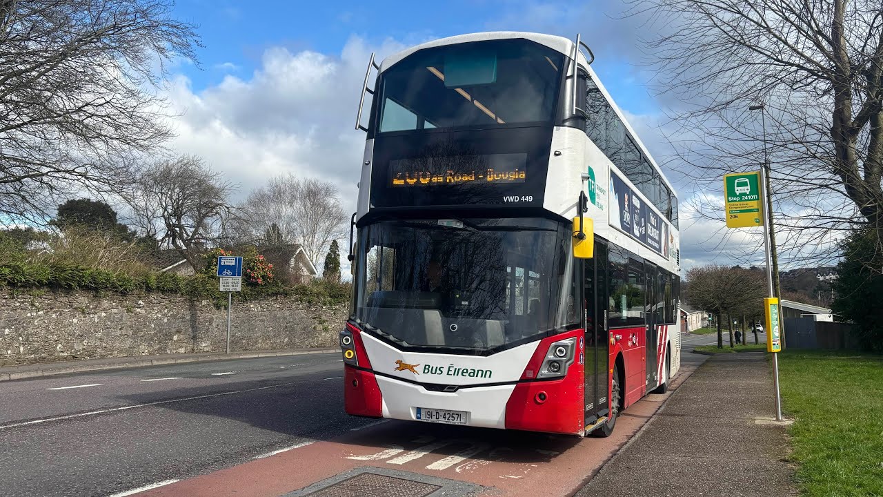 Bus Eireann VWD449 Volvo B5TL Route 206 City Centre Of South Mall To Grange