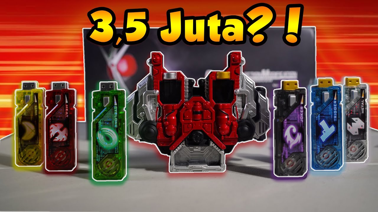 SULTAN BELANJA LAGI! MAINAN ANAK? YAKIN? REVIEW CSM KAMEN RIDER W