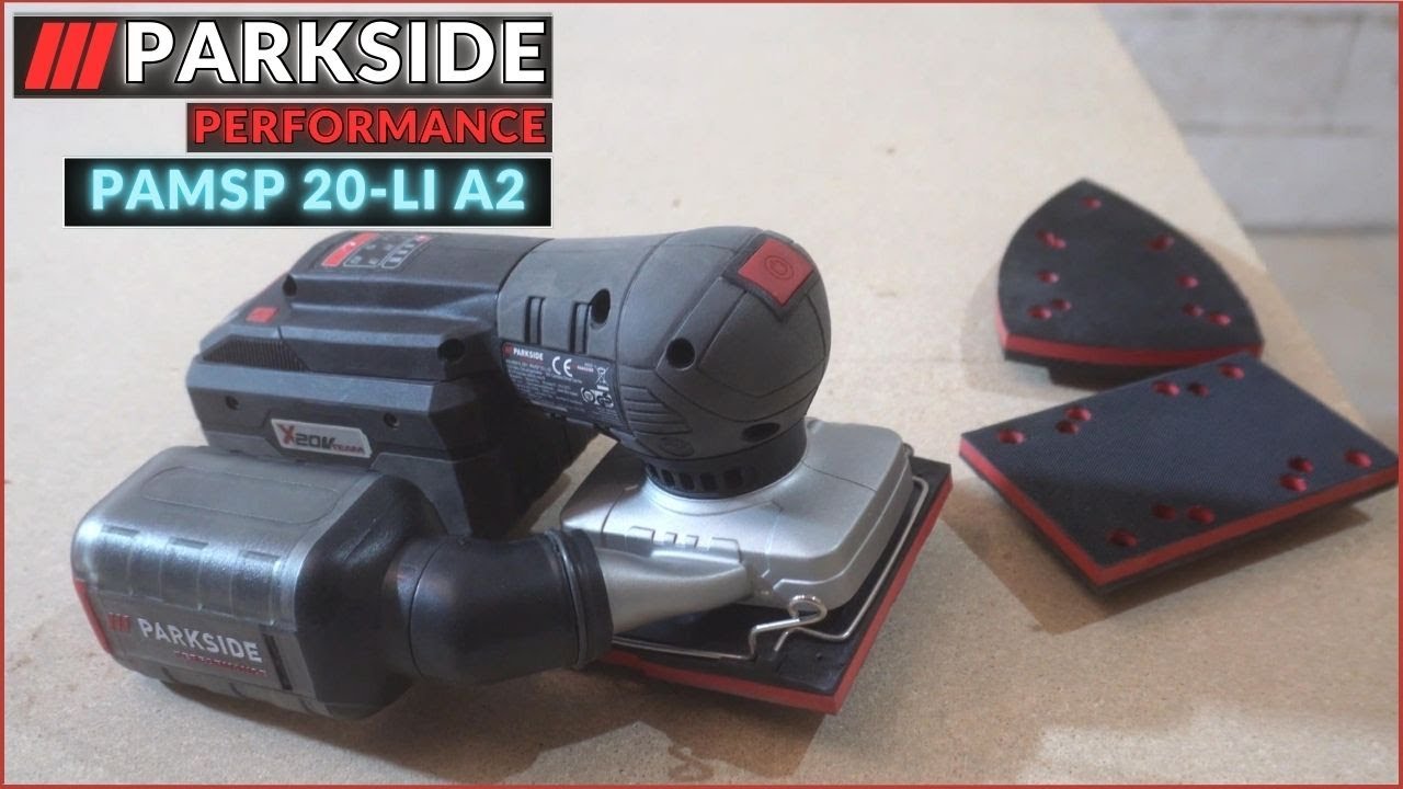 PARKSIDE PROFESIONAL PAMSP 20-Li A2 ORBITAL SANDER