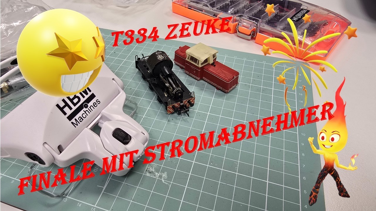 BTTB / ZEUKE T334 Ersatz Stromabnehmer  - Instandsetzung Teil 3  - Kasi´s  TT Basteleien Vlog #64