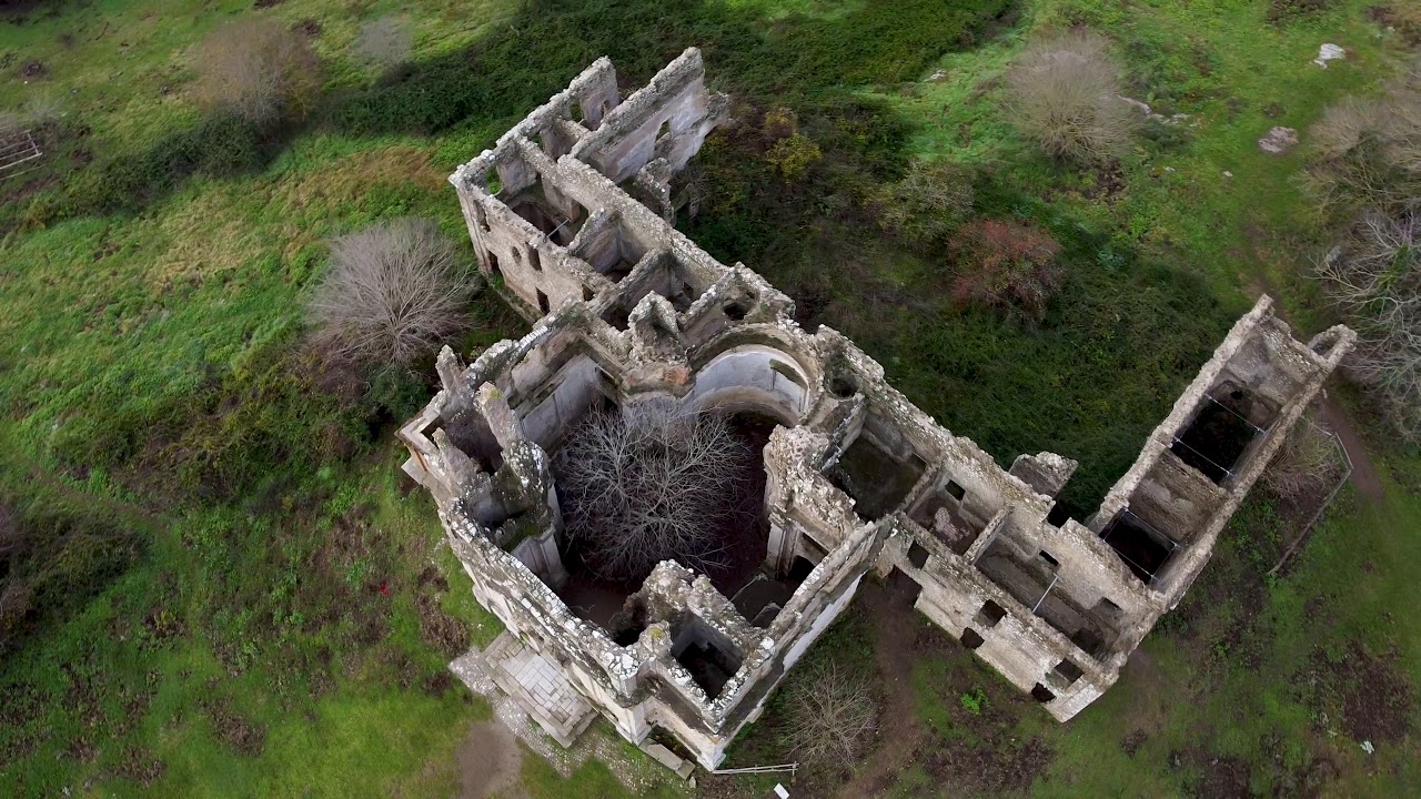 La città fantasma, Antica Monterano. Lazio ( Drone 4k MIni 2 - Osmo Pocket 2)