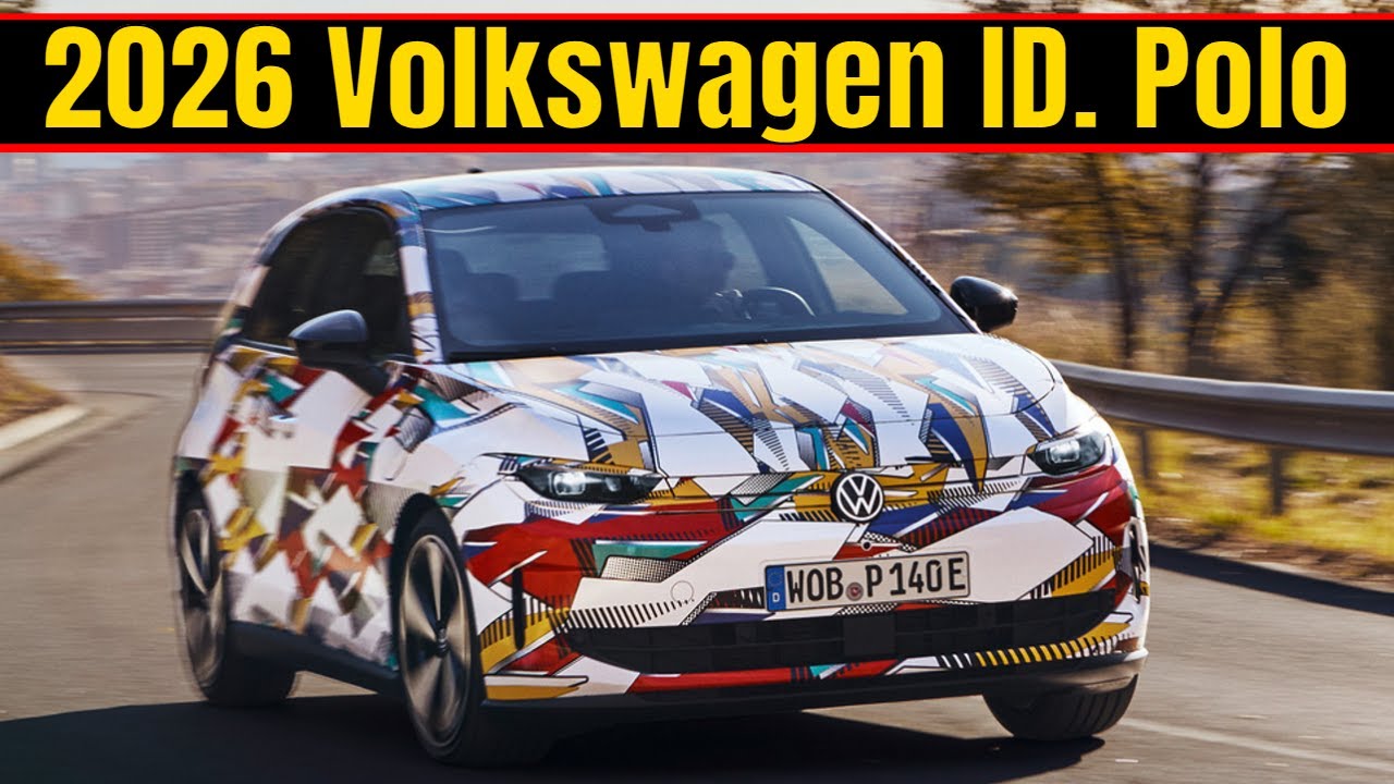 Volkswagen ID. Polo (2026) &ndash; маленький электромобиль, большой просторный салон, шокирующая цена.