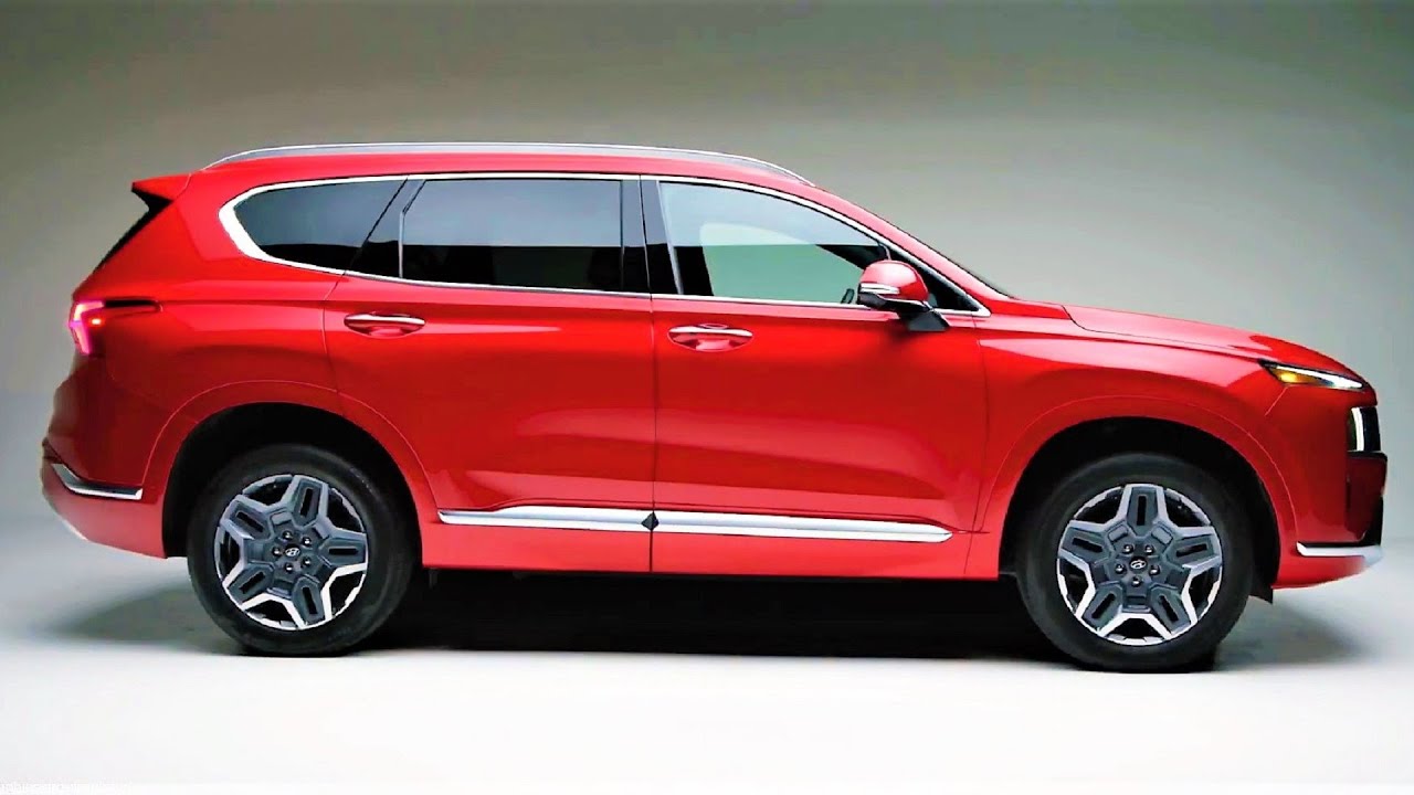 Новый Hyundai Santa Fe 2021 года - семейный внедорожник со смелым гибридным дизайном