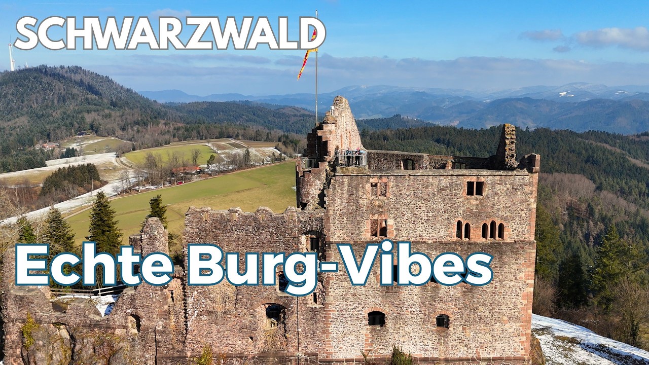 Schwarzwald ✪ Wanderung zur Burg Hohengeroldseck. Weitblick und Geschichte.