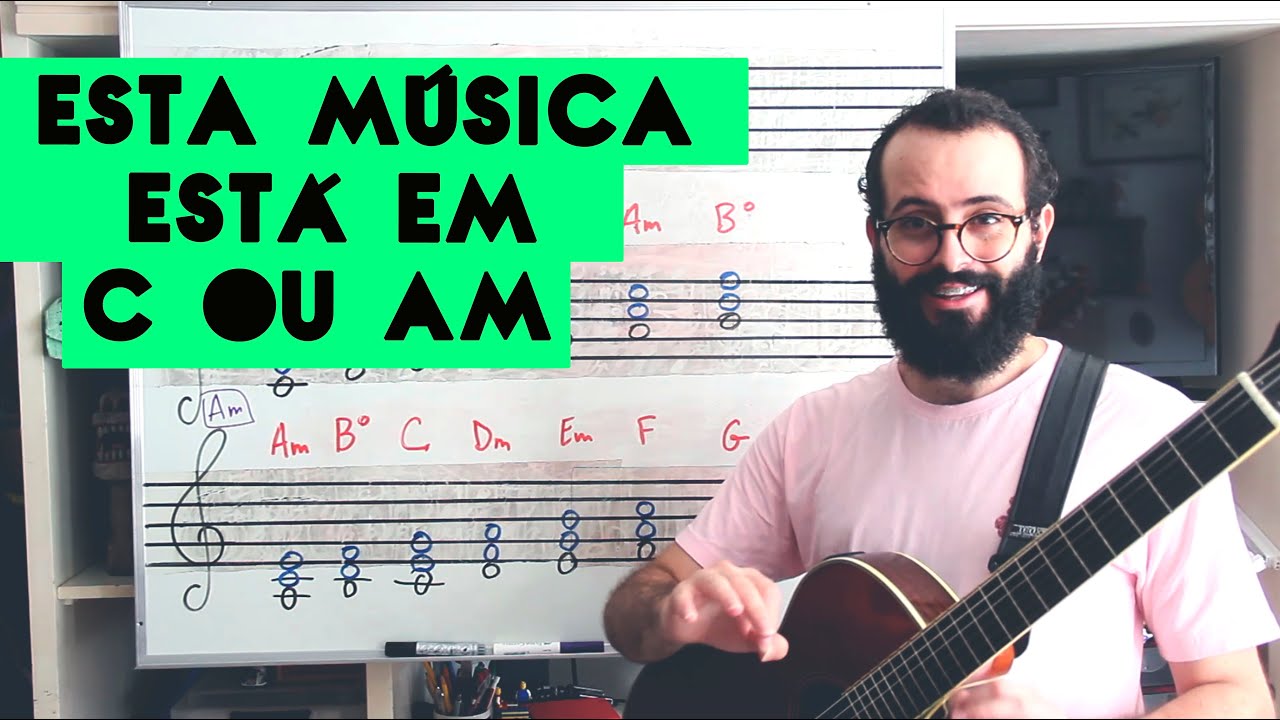 Esta Música está em Dó Maior ou Lá Menor?