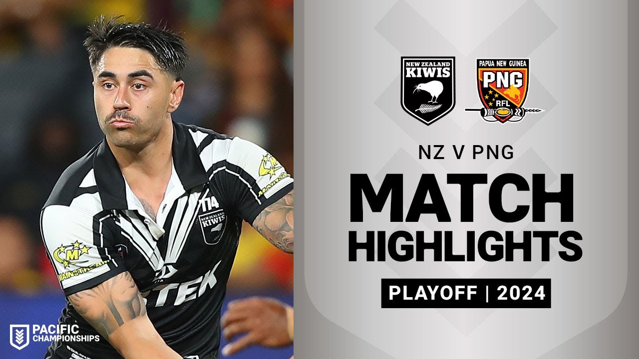 NRL Highlights | Pacific Championships 2024 | Kiwis v Kumuls | Match Highlights