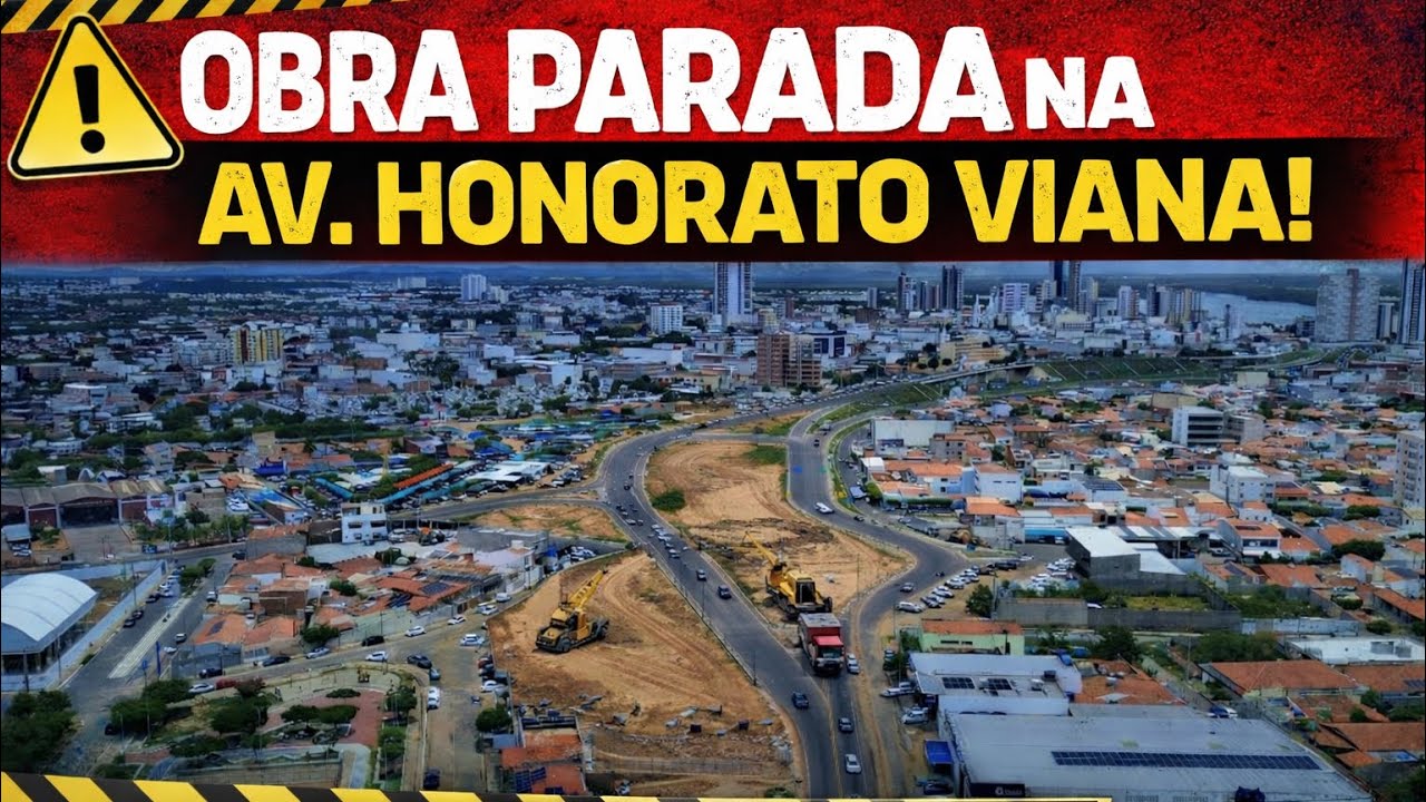 PAROU TUDO! Av. HONORATO VIANA OBRA 🚧 DUPLICAÇÃO 🚫PARADA
