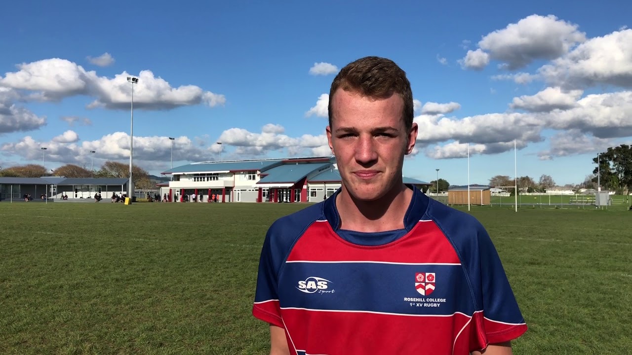 Rosehill College 1st XV Captain Interview
