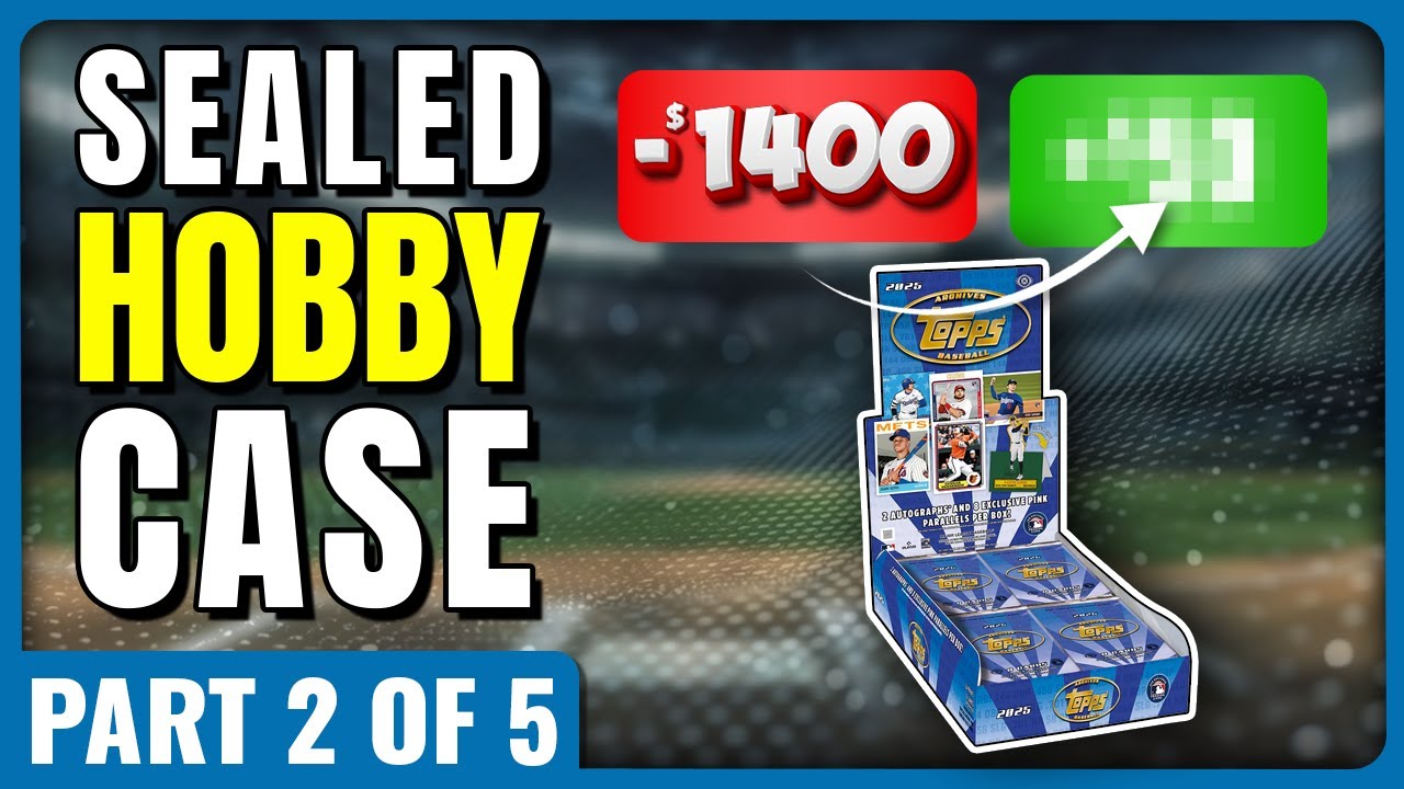 🚨 FULL CASE PROFIT CHALLENGE🚨 2025 TOPPS ARCHIVES HOBBY CASE PART 2 OF 5