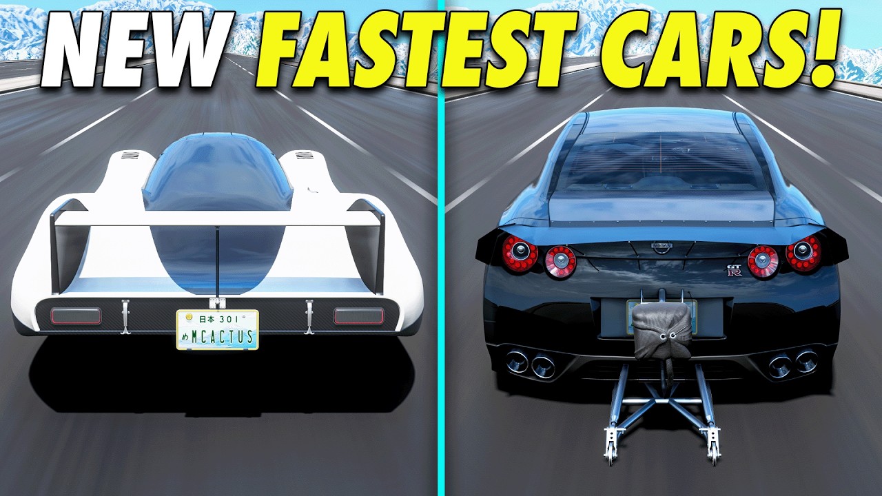 НОВЫЙ топ-5 САМЫХ БЫСТРЫХ машин в Forza Horizon 6!
