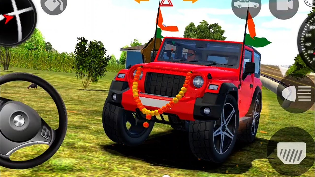 Modified Mahindra Thar Gameplay 🔥 | Thar Car Game Android | Radha Games | Gadi Wala Gaming
