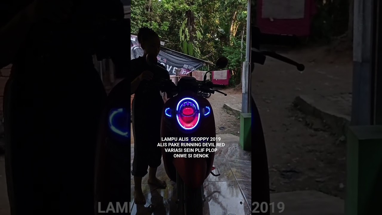 LAMPU ALIS SCOOPY 2019