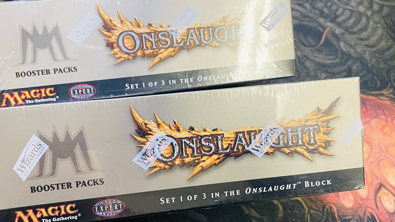 Onslaught! 20 year old $4000 boxes opening!