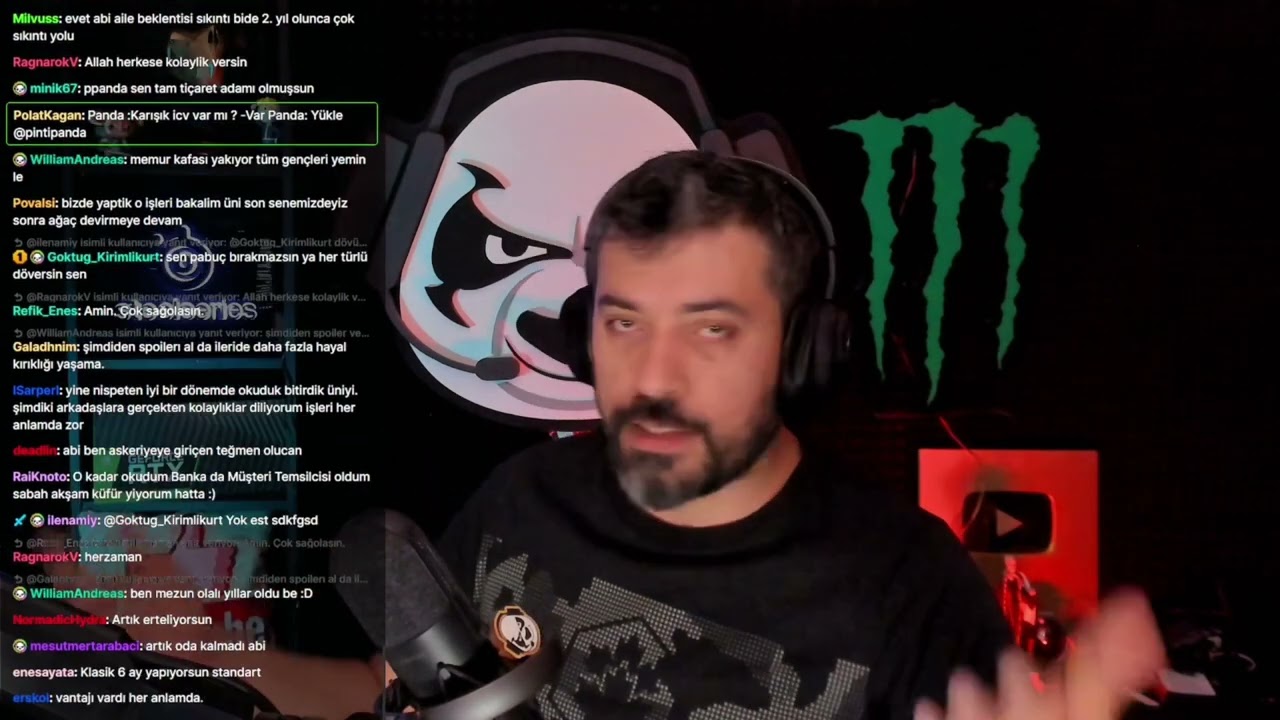 @pintipandaYT   Üniversite Sınavı Ve Gelecek Hakkında  Konuşuyor