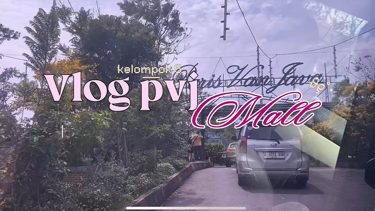 Vlog Paris Van Java Mall | vlog assignment, have fun, shopping, photos, eating. !! 