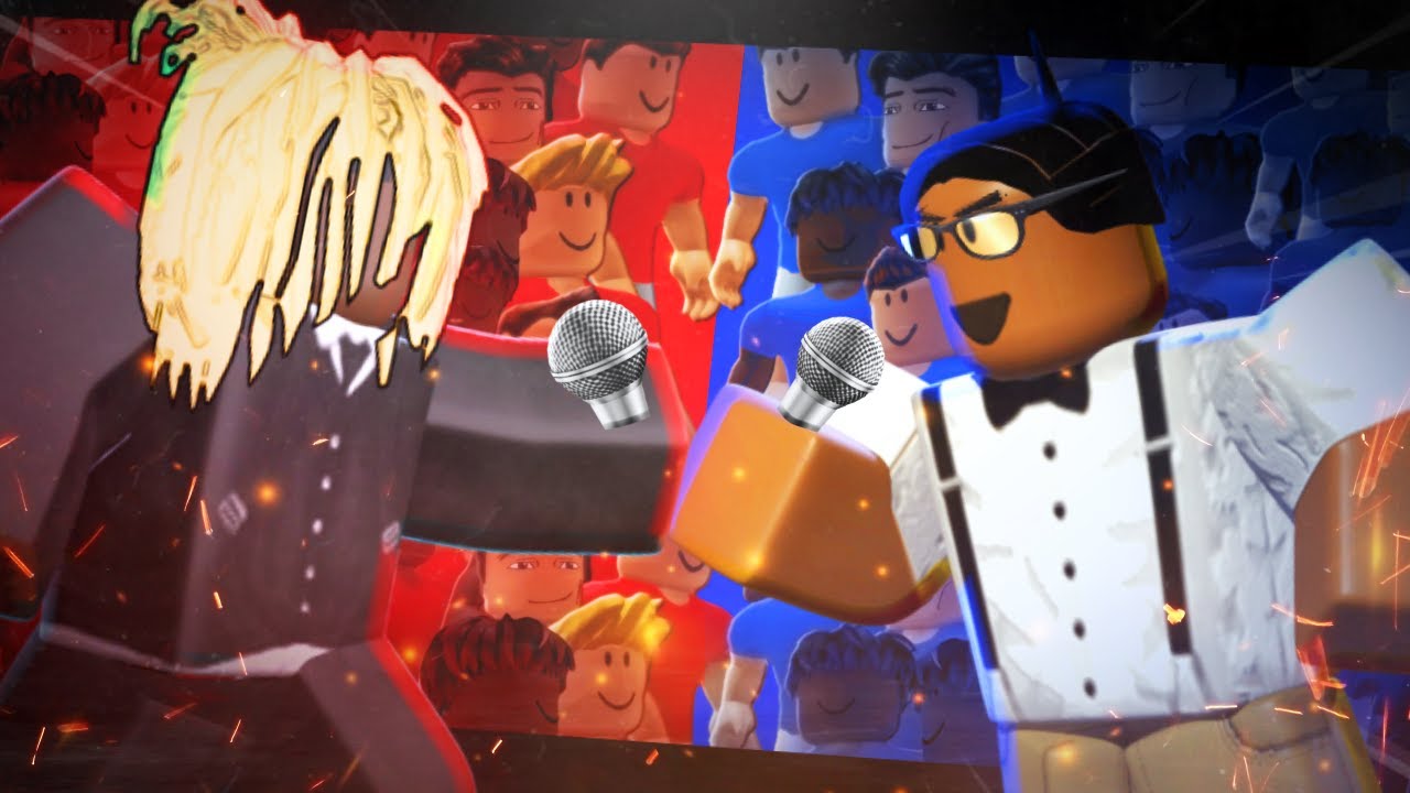 TEAM GWALLAHS VS TEAM AQUA! ROBLOX GANG WARS (RAP BATTLE AT THE END)