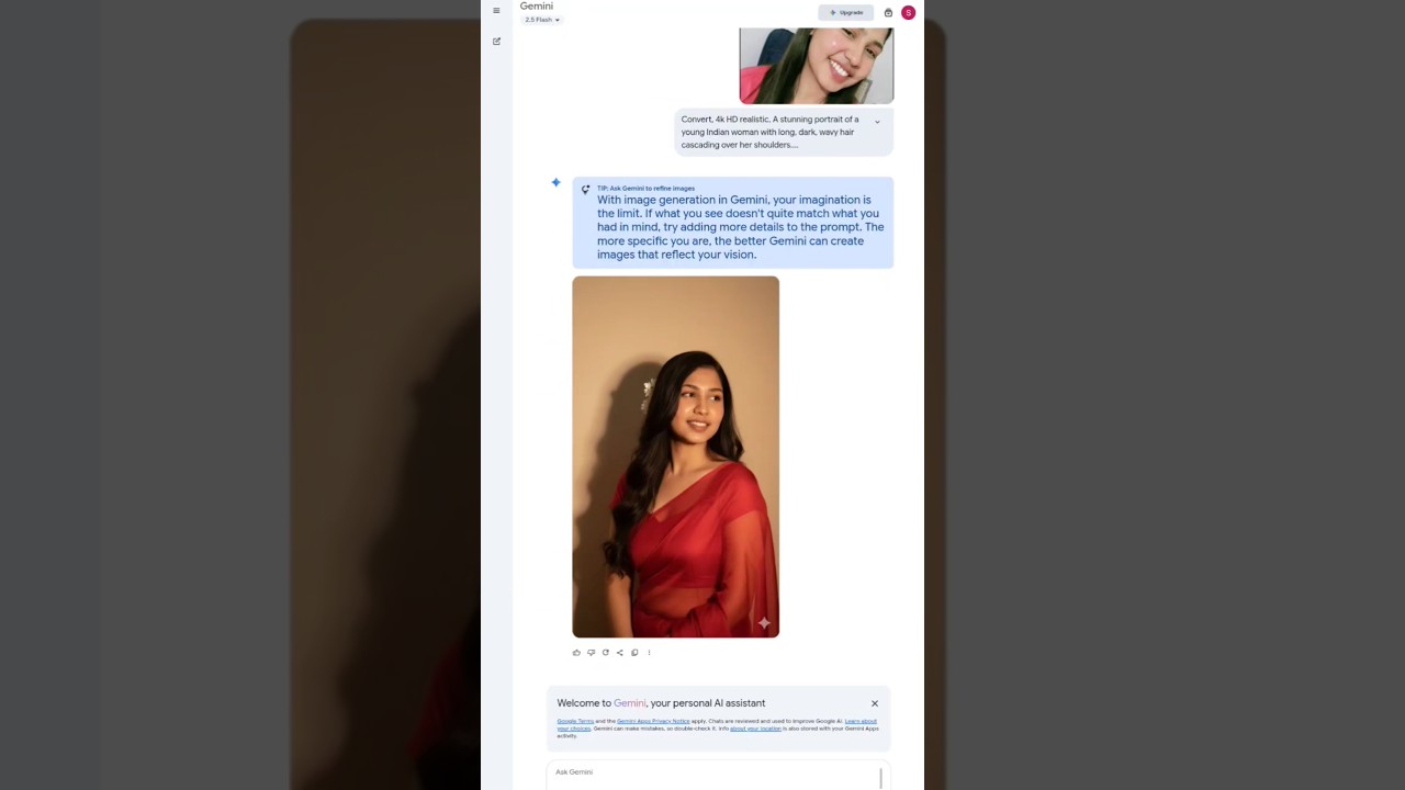 Google Gemini photo editing🔥 #shorts #trending #viral #googlegemini