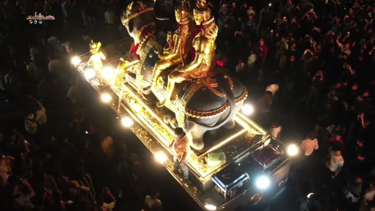 First drone view of shivji ki savari 2026