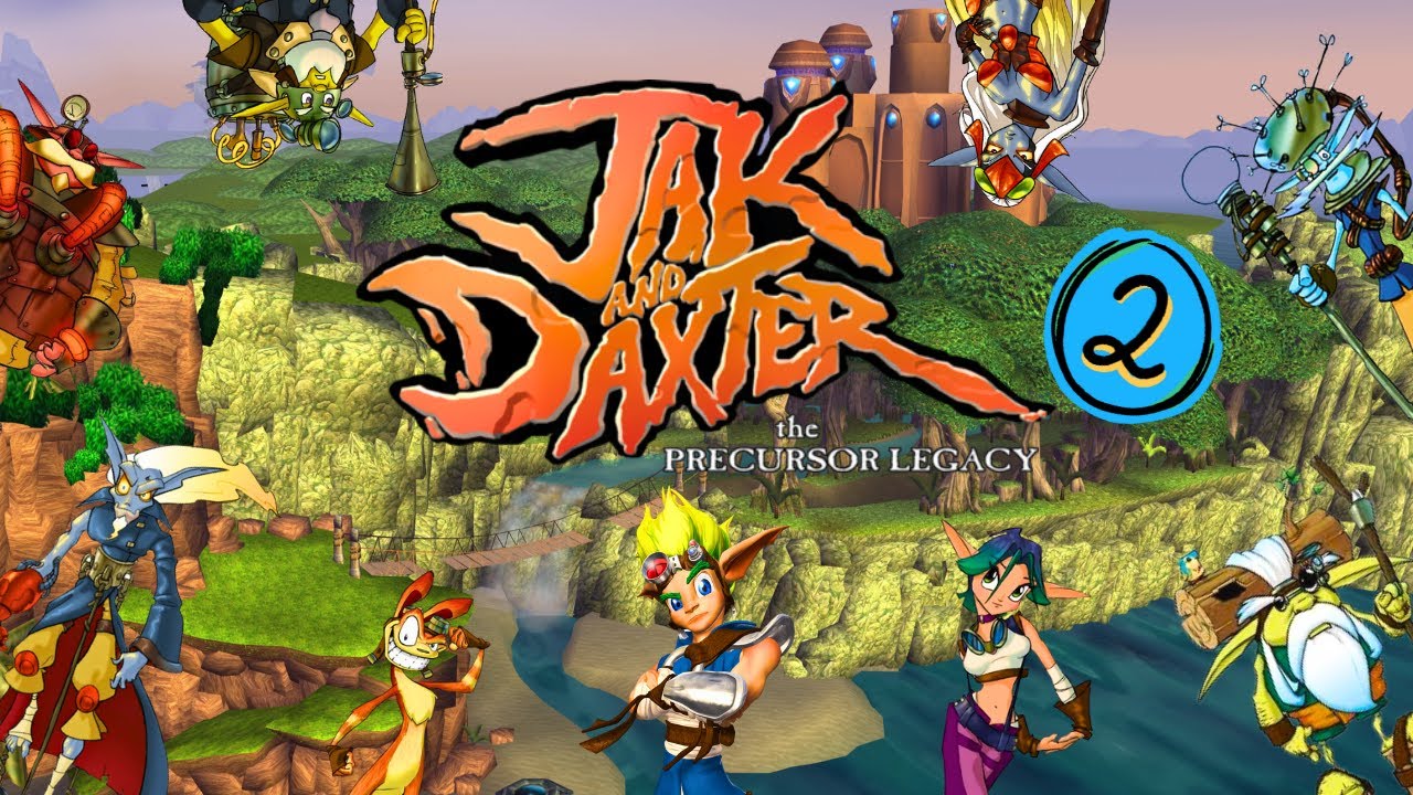 Jak & Daxter - The Precursor Legacy (2001) PS2 100% Full Walkthrough No Commentary [Part 02]