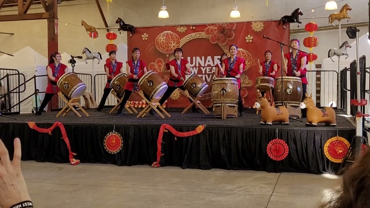 Hanabi Taiko - Matsuri Daiko. Port of LA Lunar New Year Festival 2026
