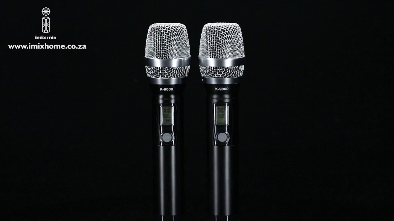 imix sound, Model:K-9000,UHF Adjustable Frequency Wireless Microphone