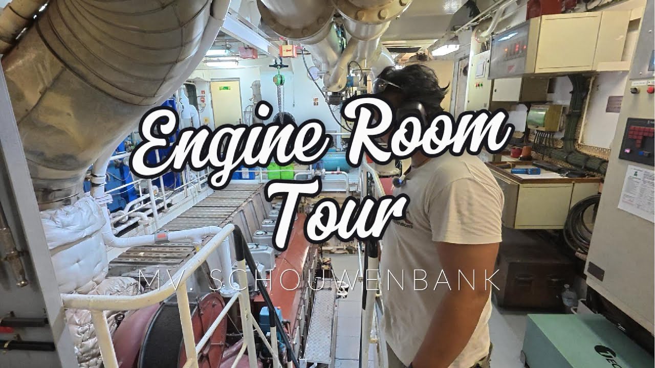 Engine Room Tour || keliling Kamar Mesin Kapal: Fungsi dan Pembelajaran Menarik!