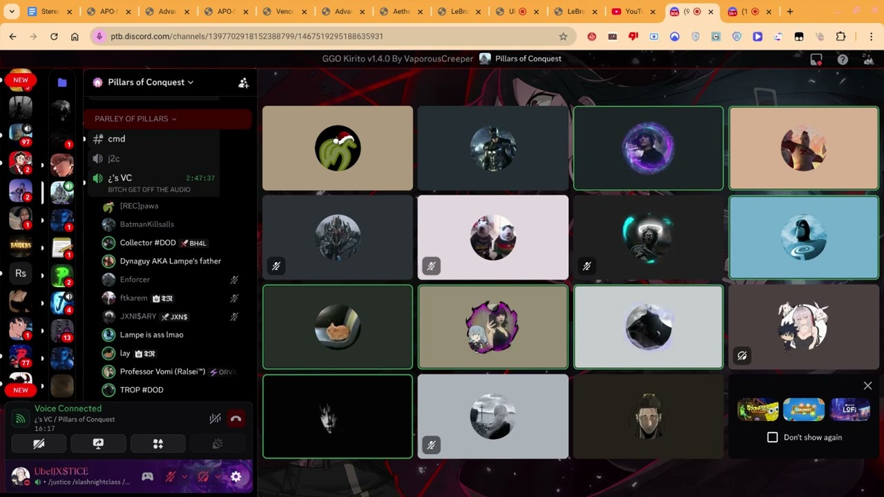 BEES_SHOOTING_LASERS.mp4 (Discord Packing)(Stamina Packing)(MAD BEEF)