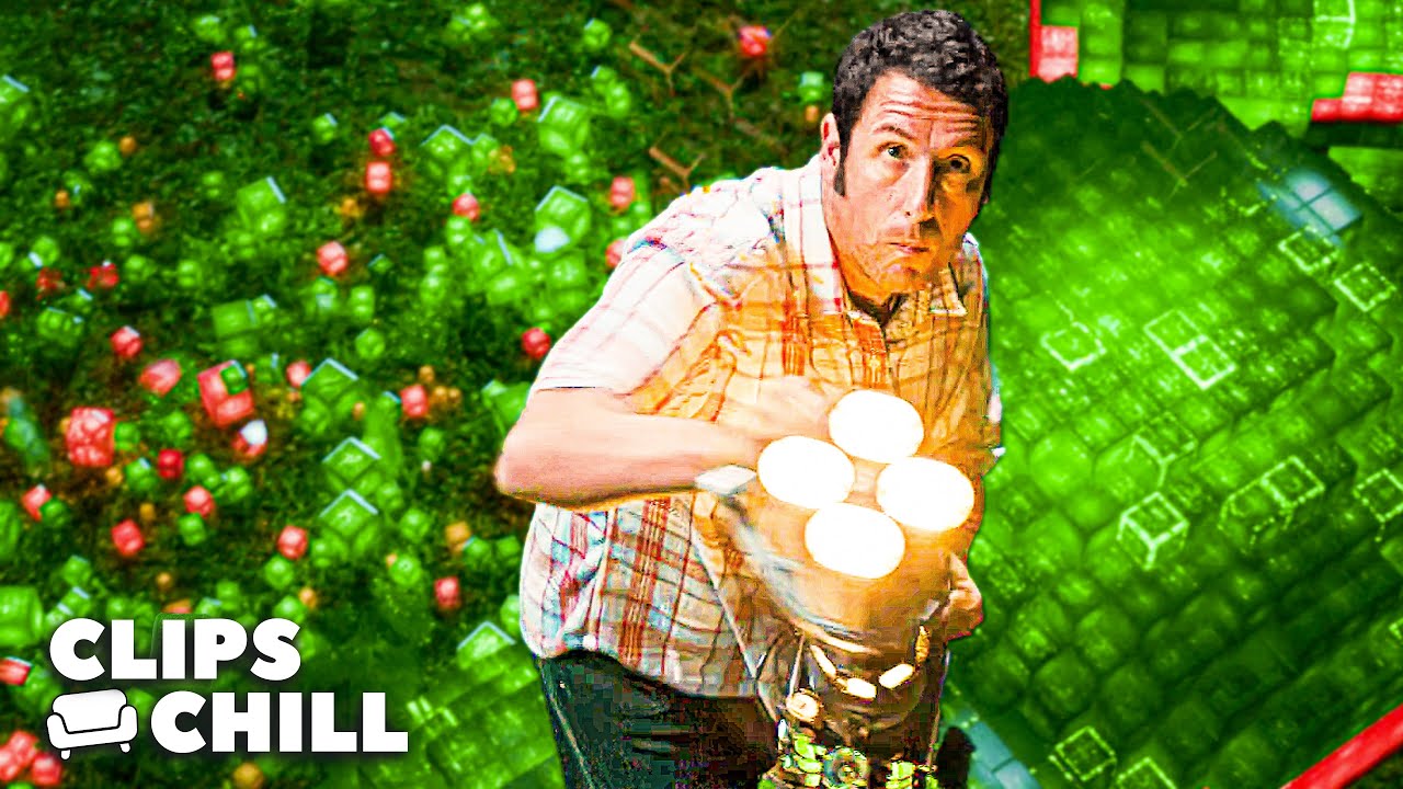 Adam Sandler Defends The White House Against Aliens | Pixels (Kevin James)