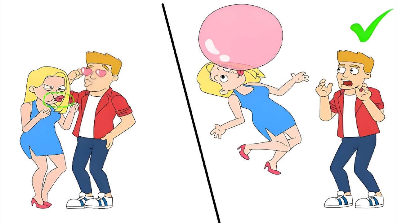 Draw Happy - DOP Love Story All Levels 1-70 Gameplay Walkthrough (Android,iOS)